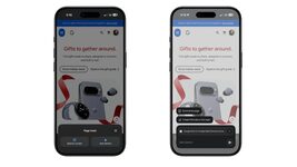 Gemini appears in Chrome on iPhone and pulls up AI suggestions on top of open pages
