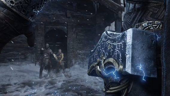 Украинцы на Kickstarter собрали более $100 000 на создание аутентичного молота Мьельнира по игре God of War: Ragnarok. Вот как он выглядит