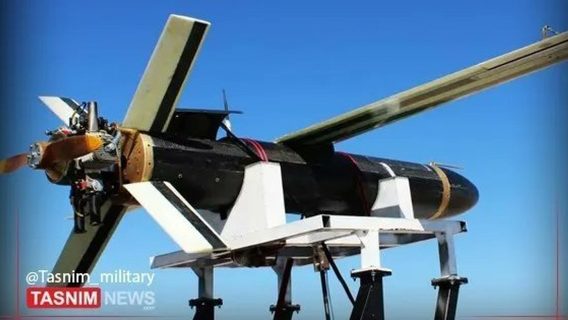Иран представил новый дрон-камикадзе Me'raj-532, который может летать на 450 км. На что он способен: видео