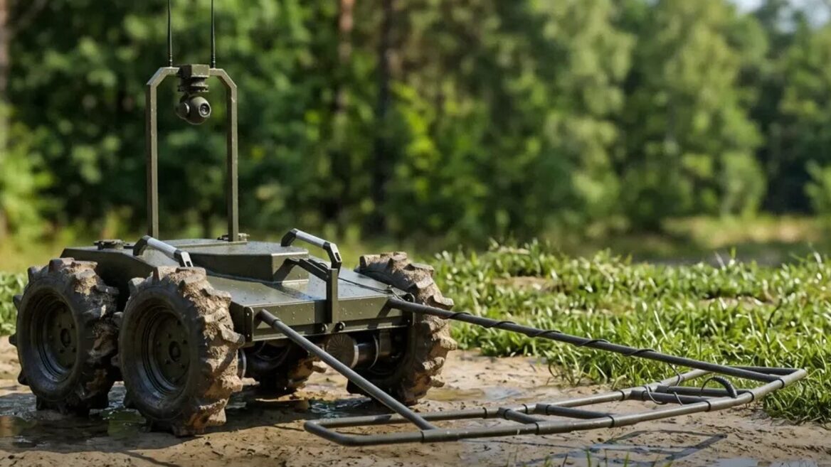 NEO-1 ground robot: The Ministry of Defense codified a new development for mine clearance