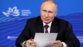 российский диктатор путин мечтает об ИИ, «боевых лазерах» и роботах на фронте