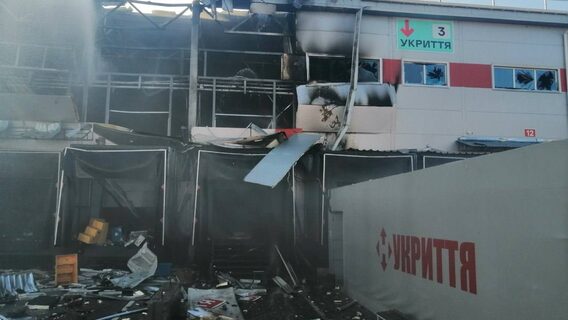 росіяни атакували сортувальний термінал «Нової пошти» в Дніпрі