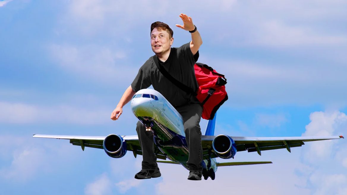 Ілон Маск намагався заплатити 19-річному студенту який створив Twitter-бота для відстеження його польотів