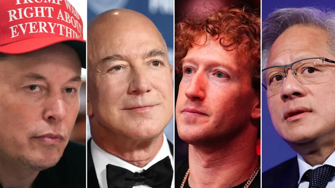 4 техно магнати, які підтримали інавгурацію Трампа, побагатшали на $288 млрд за рік його президентства