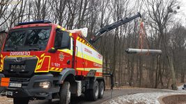 В Україні розробили автомобіль супергігант для розмінування територій і знищення предметів великого калібру