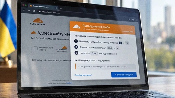 Hackers are hacking Ukrainian websites to spread new Psychedelic malware via fake Cloudflare verification