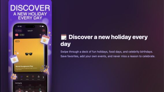 "Every day is a reason to celebrate." Ukrainian developer creates Fun Calendar app with over 365 unusual holidays and daily quizzes
