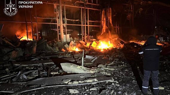 росіяни зруйнували термінал «Нової пошти» під Харковом і вбили чотирьох працівників