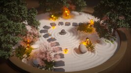 Ukrainian Campfire studio has released a demo version of the game Dream Garden, in which you have to create the perfect Zen garden