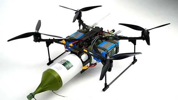 Ukrainian Ptashka drones received microphones for sound reconnaissance and the "Multi-Drone" mode