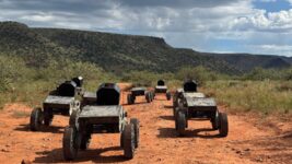 American Swarmbotics AI creates FireAnt ground-based anti-tank drones that can operate in swarms