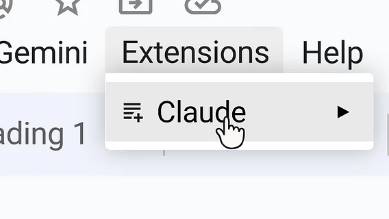 AI chatbot Claude gets integration with Google Docs and Sheets