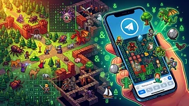 MMORPG directly in Telegram. Text role-playing game, but for the first time with real graphics. Kyiv game developers surprised with the idea and execution