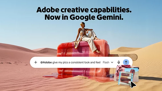 Adobe integrates Photoshop into Google Gemini chatbot