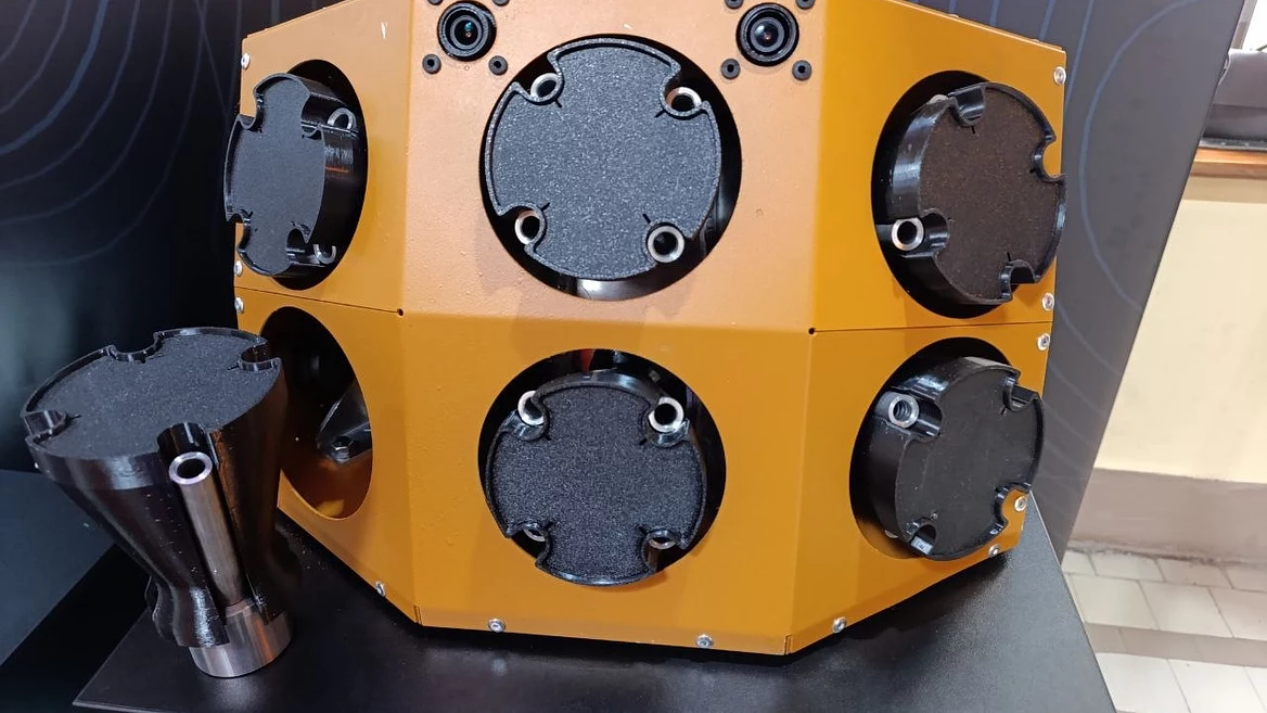 Ukrainian company Phantom Defense first showed innovative FPV drone interceptor "Mangal"