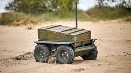 NRCs provide almost all frontline logistics: up to 80% of cargo transportation is done by ground drones
