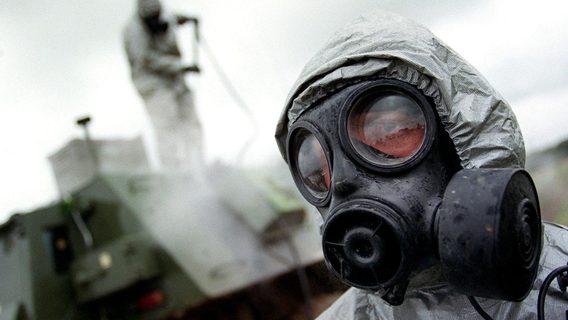 Российские оккупанты готовят химическую провокацию 