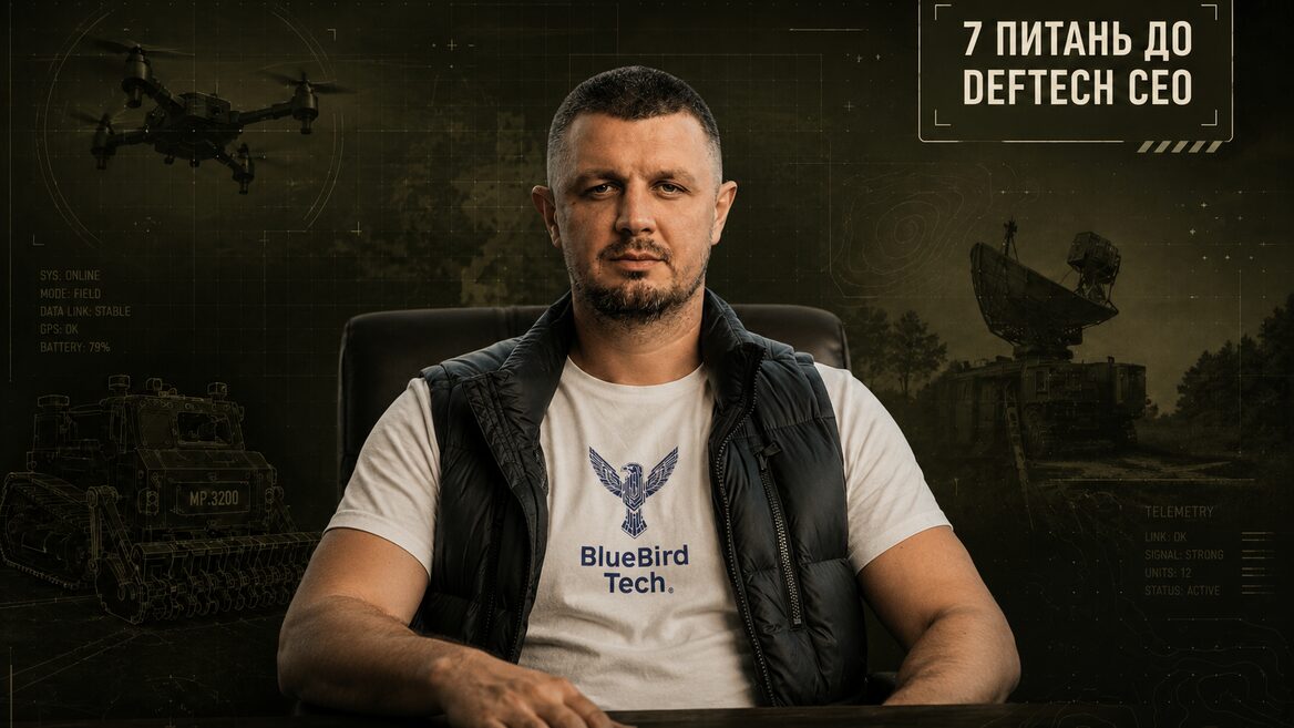 «Колись ми повірили в дрони. Тепер маємо повірити в ракети». Співзасновник BlueBird Tech про новий етап українського miltech залежність від Китаю та дефіцит інженерів - 7 запитань до CEO