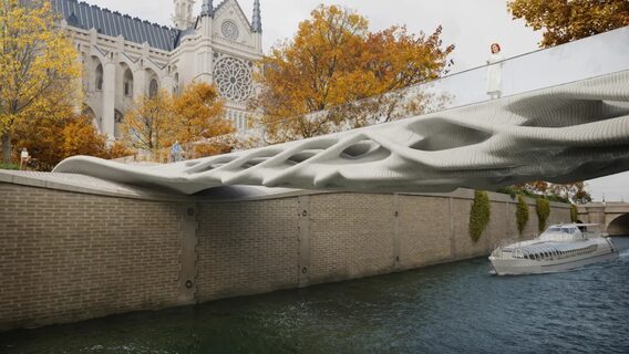 American engineers have printed concrete that absorbs CO2 and reduces material costs by up to 60%