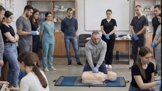 BlueBird Tech Academy запускає курси Stop the Bleed для цивільних. Навчатимуть зупиняти масивні кровотечі
