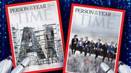 AI industry leaders appear on the cover of Time magazine's 