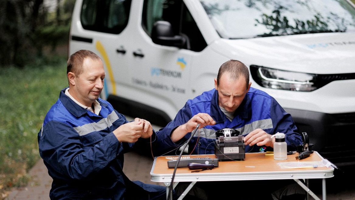 Укртелеком проклав 2000 км оптики й збільшив доходи від інтернету на 105% у першому півріччі 2025 року