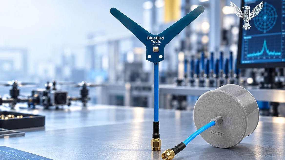 BlueBird Tech has launched the production of antennas for FPV drones and communication systems in Ukraine. What new products did the company show?
