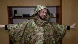 Ровенские изобретатели запатентовали пончо для военных, которое скрывает от тепловизора