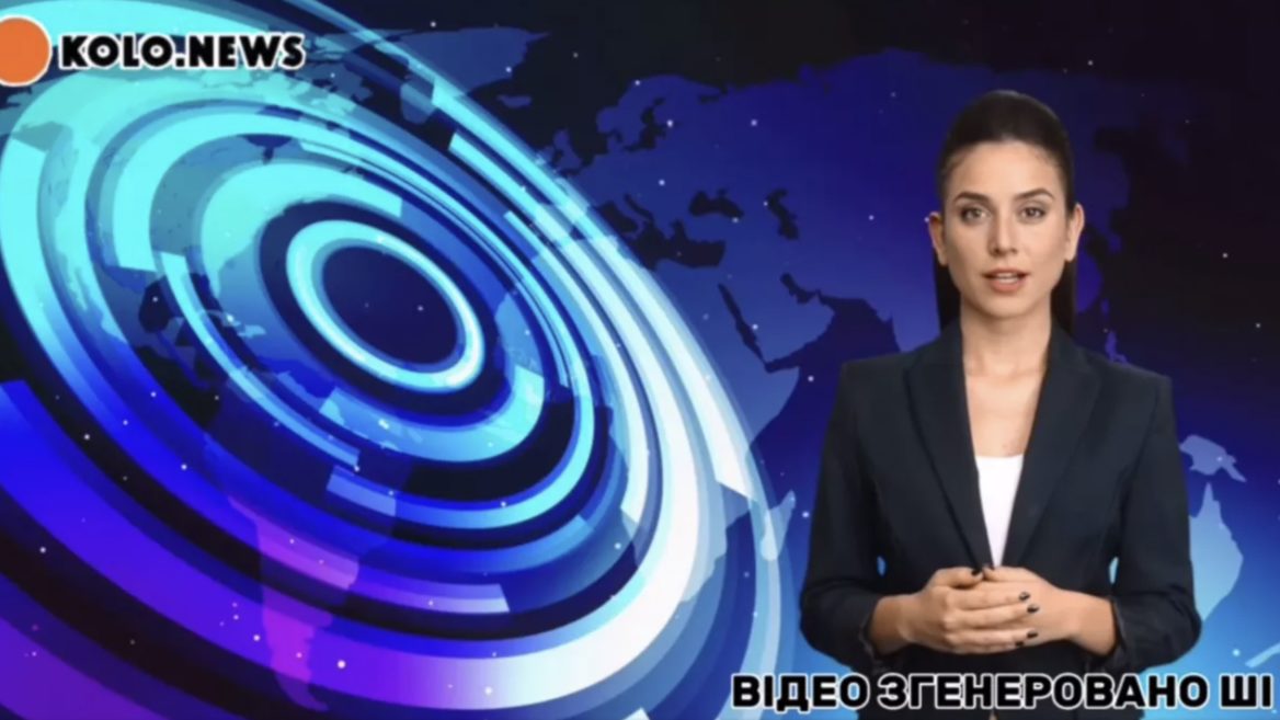 Полтавське видання створило ШІ-ведучу для начитування новин. Експеримент недешевий та поки що унікальний