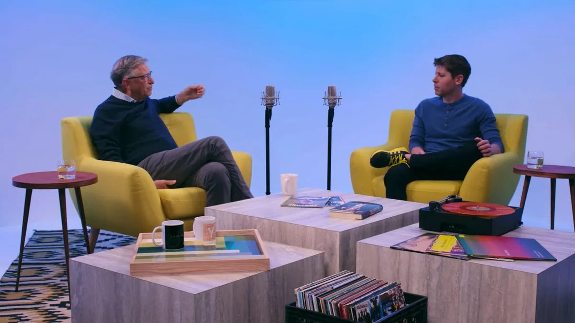 Сэм Альтман в подкасте Билла Гейтса: о чем говорили два гения технологии