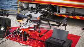 First successful application of MinesEye: the system detected a hazard at the bottom of a reservoir