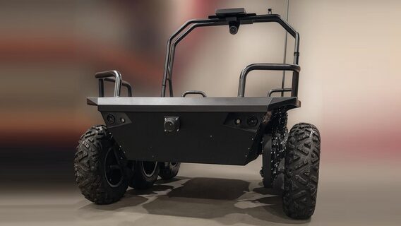 Українська компанія RATEL презентувала новий наземний дрон Ratel X для роботи на передовій