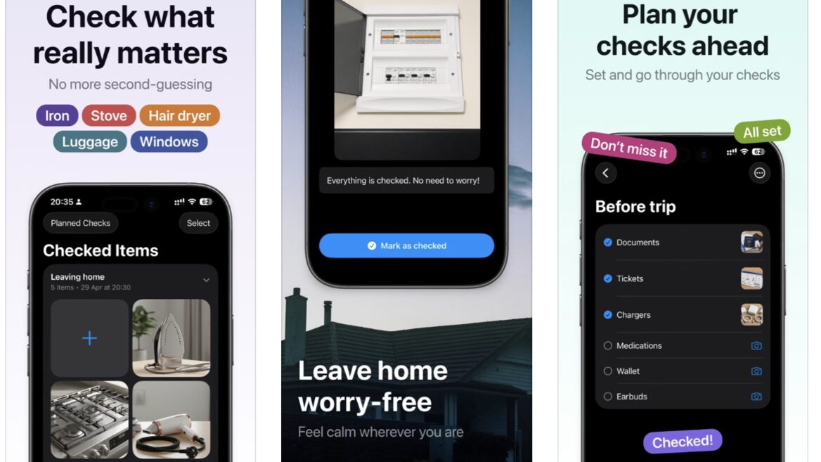 Українець випустив CheckSnap — застосунок для тих, хто виходить із дому й одразу думає: «А чи вимкнув я праску?»