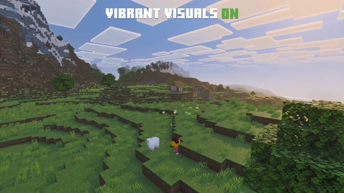 Minecraft will receive a Vibrant Visuals update, which will ...