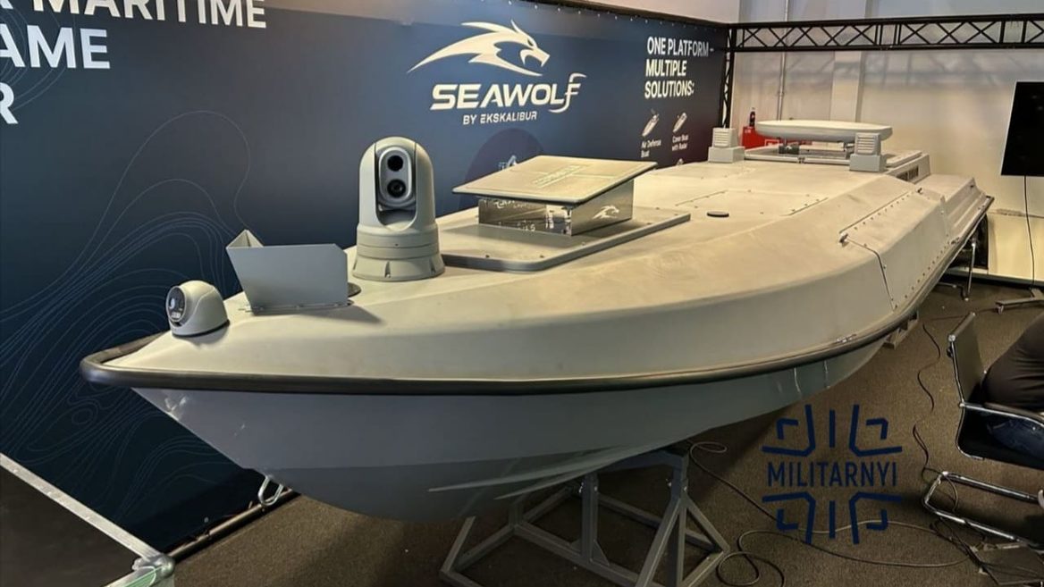 Українська компанія Nordex показала морський дрон Seawolf із дальністю в 1600 км