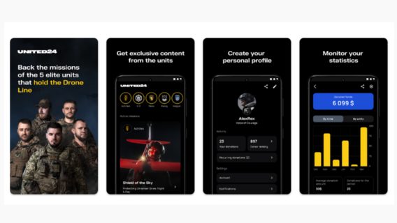 Like Patreon, only for supporting UAV units. Ukraine launches first state fundraising app