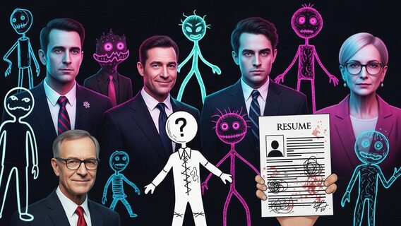 Vsrativakansii. Canceling zoomers, booking for casinos, a trap for Juno designers, a encrypted job for $7000, a vibecoder that will replace 10 developers... And a few more shitty candidates