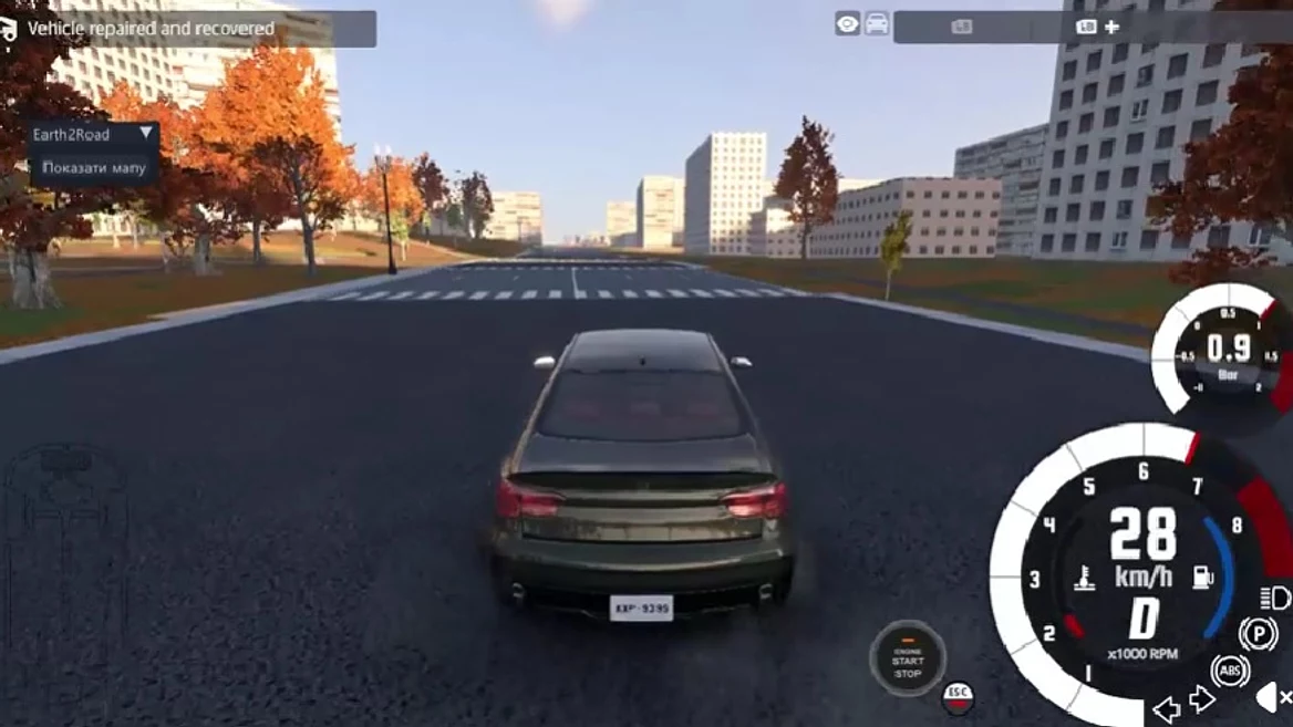 Розробник створив мод EarthNG для BeamNG.drive: він генерує реальні дороги та будівлі всієї України прямо під час їзди