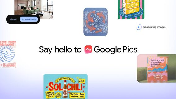 Google запустила ШІ-редактор Pics для банерів, постерів і презентацій. Що він уміє?