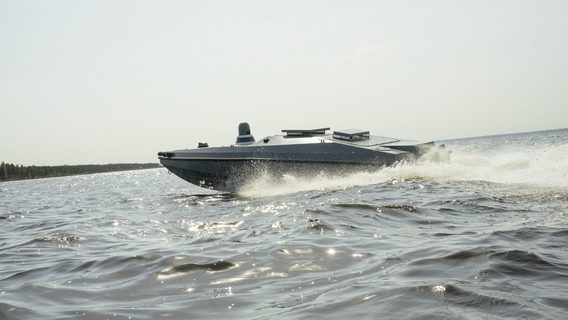 Українські дрони Sea Baby дистанційно мінують маршрути російських військових кораблів
