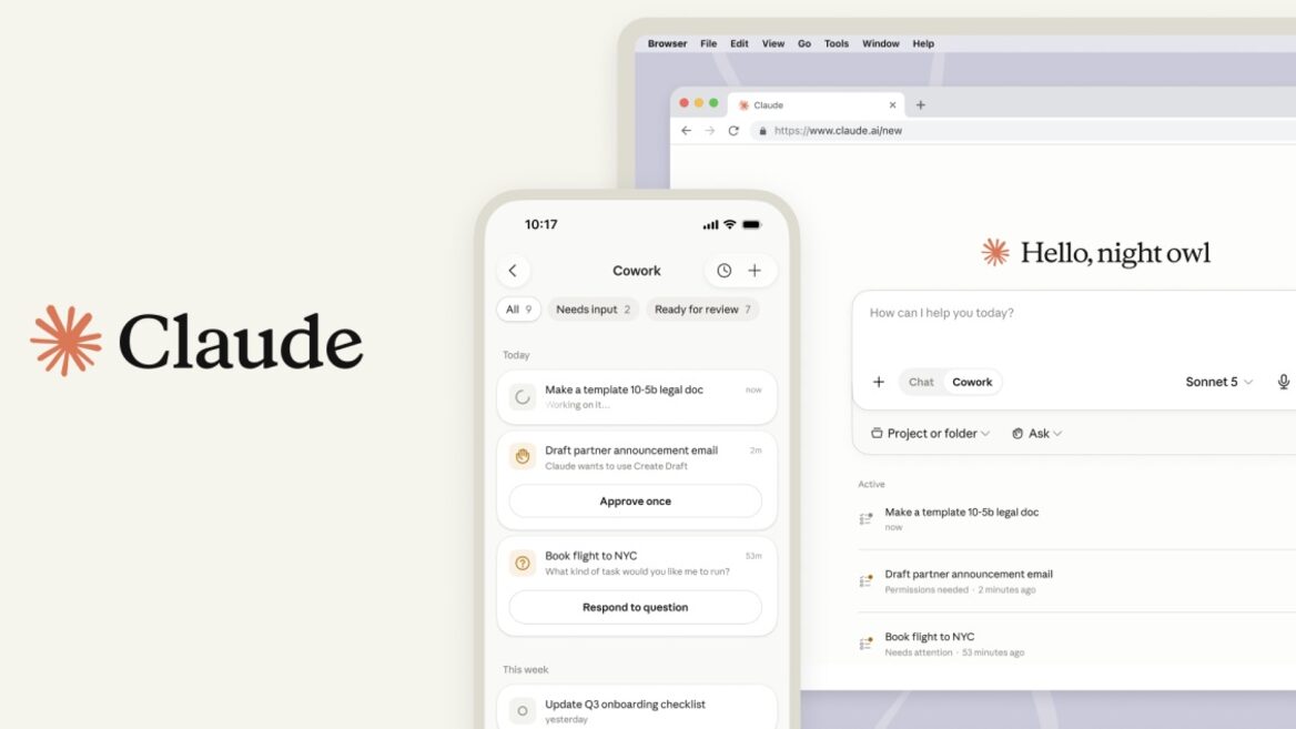 Claude Cowork тепер доступний на телефоні