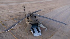 Sikorsky removed the cockpit from the Black Haw and created an unmanned helicopter