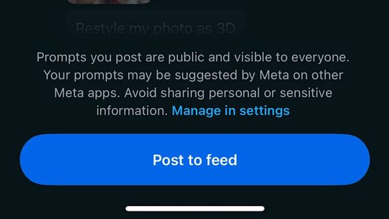 Meta has begun warning users of its AI app to “avoid sharing personal or confidential information”