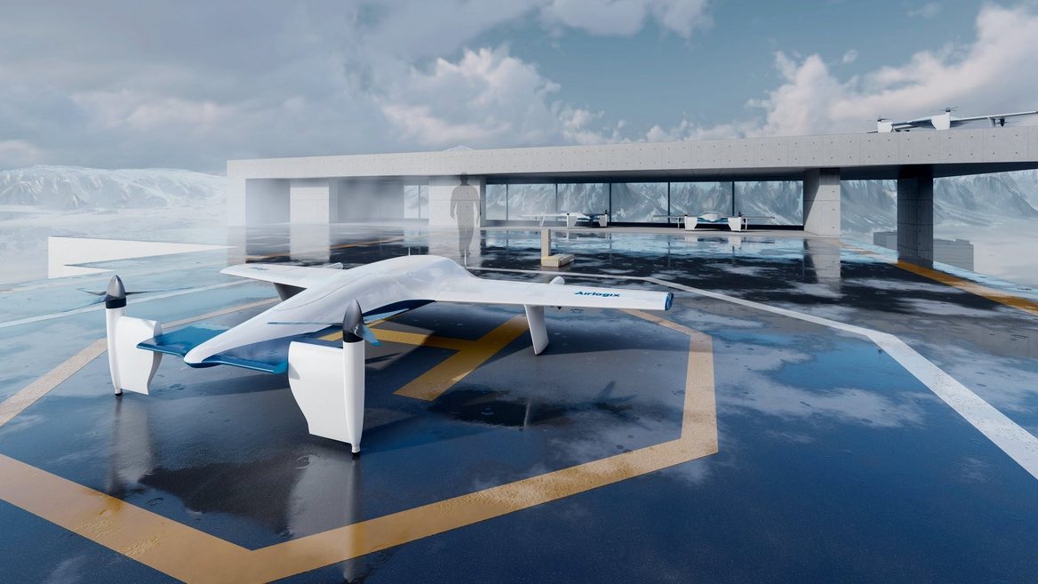 Украинский стартап Airlogix создал дрон, который может перевезти багаж весом 20 кг на расстояние 100 км.