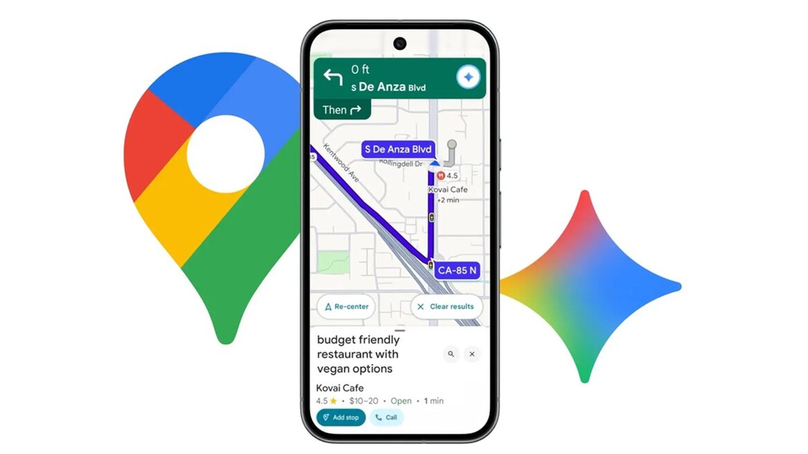 Google інтегрує Gemini в Карти і запускає розмовну навігацію без доторків