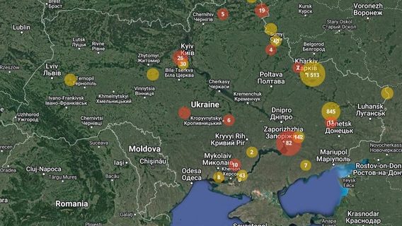В Украине появилась интерактивная карта заминированных территорий. Как ею воспользоваться