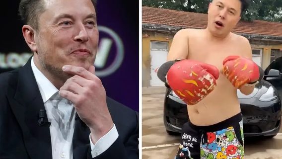 Двойник Маска выложил видео, где он боксирует в шортах. Оно озадачило настоящего Илона