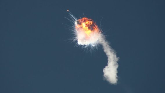 Названа причина сентябрьской аварии ракеты Макса Полякова 