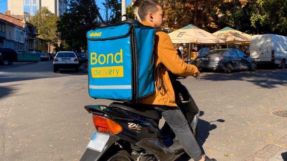 В Киеве запустилась еще одна служба доставки еды. Как работает Bond Delivery