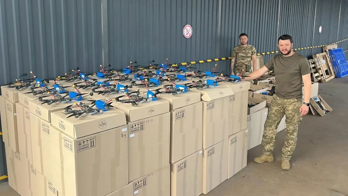 Компанія Vyriy drone створила перший FPV повністю з українських деталей